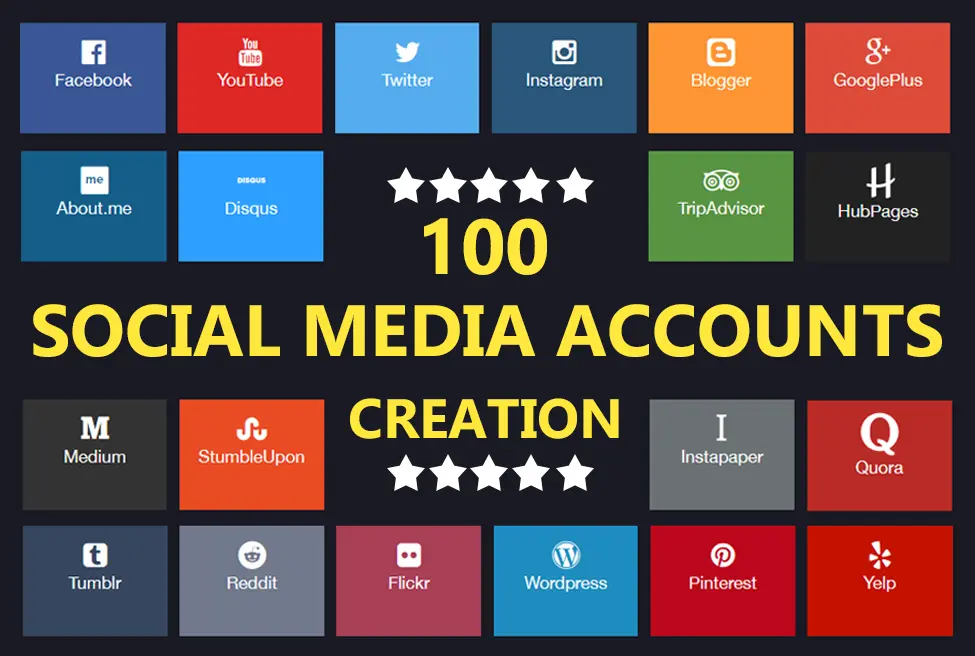 best social media account creation service on Legiit