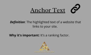 How To Build a PBN: Why anchor text is crucial