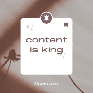 content is king