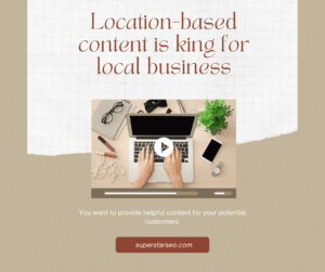 Location-based content is king for local business
