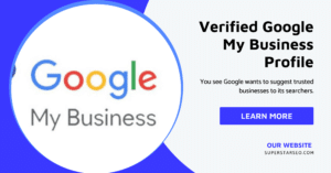 Verified Google My Business Profile