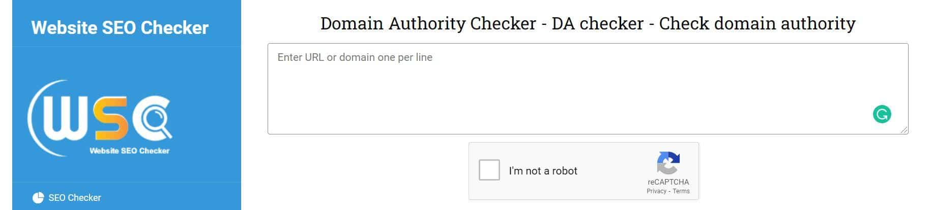 domain authority check of expired domains