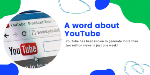 A word about YouTube