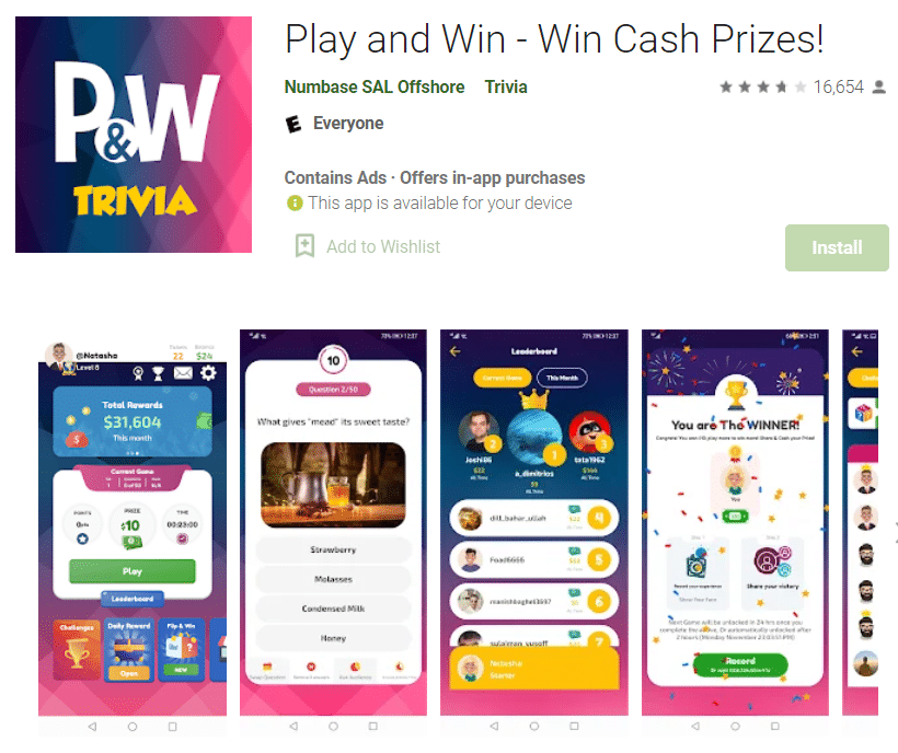 Play and win