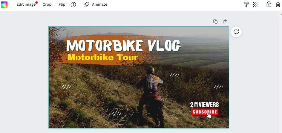 Create YouTube thumbnail with Canva