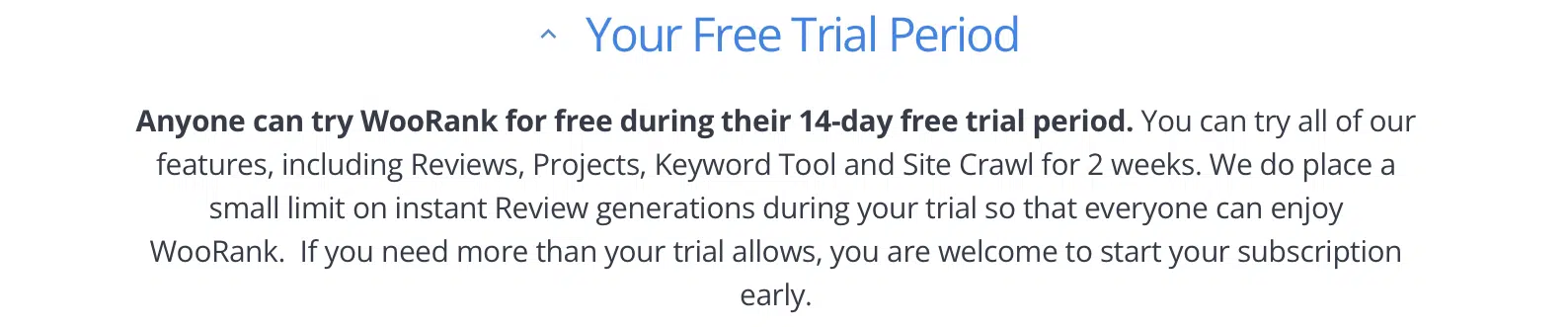 woorank free trial