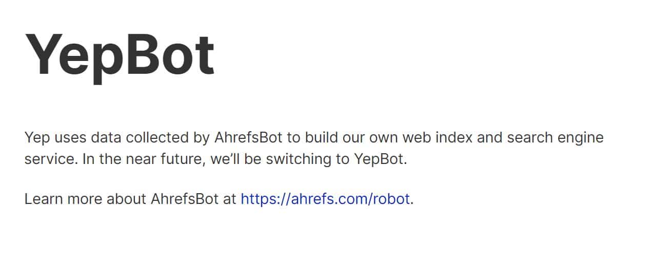 Yep Review: Yepbot