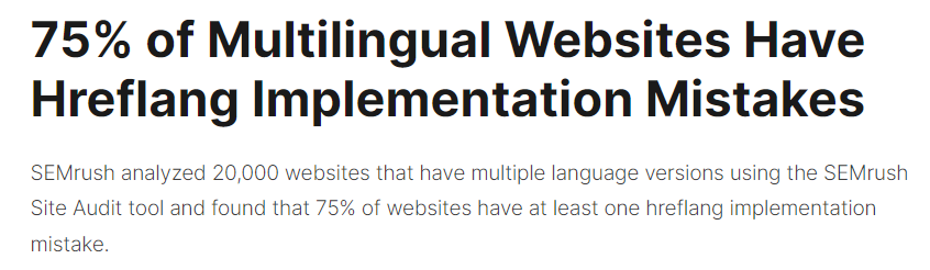 Multilingual Websites