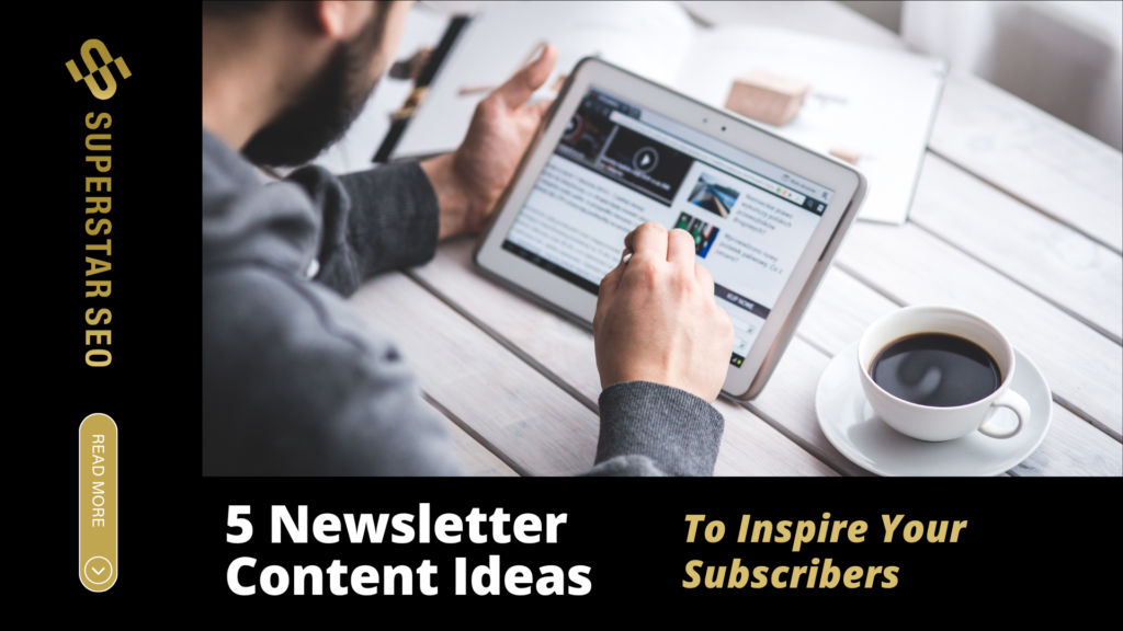 newsletter content