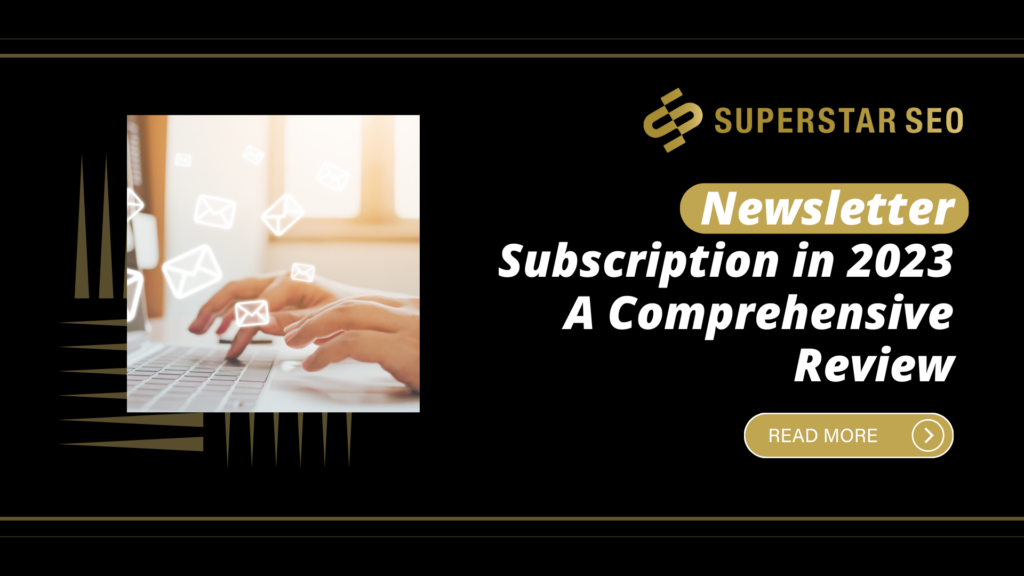 newsletter subscription