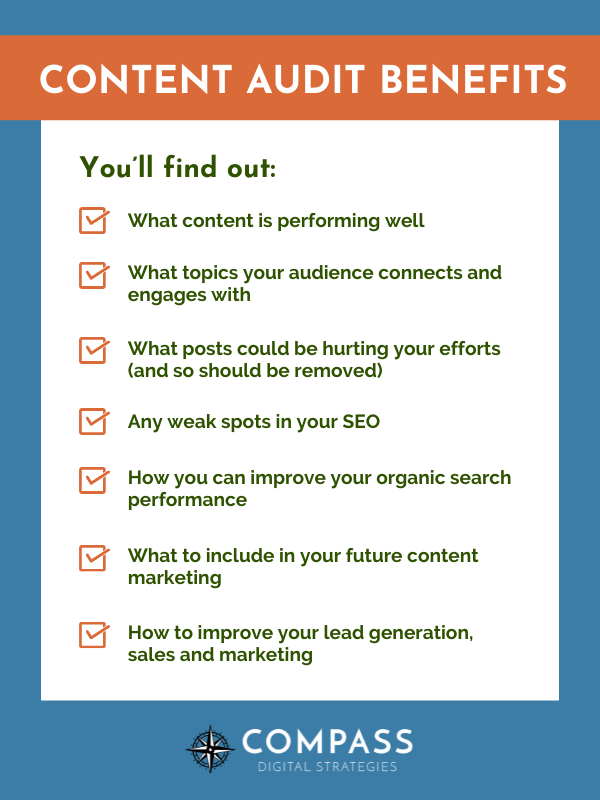 Content Audit Benefits