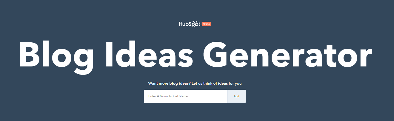 Blog Ideas Generator