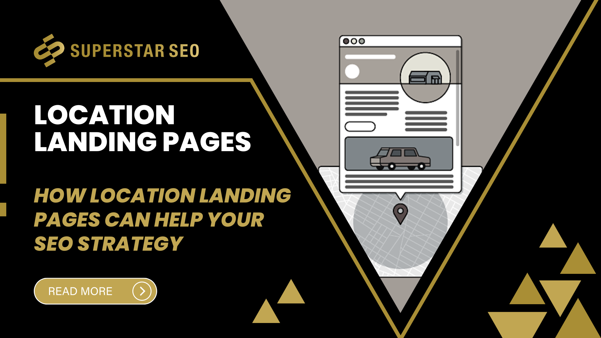 location landing pages