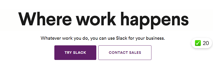 Slack - free collaboration tools