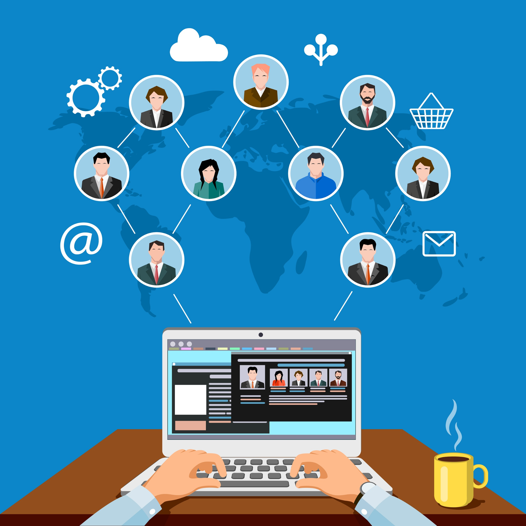 Manage a remote sales team