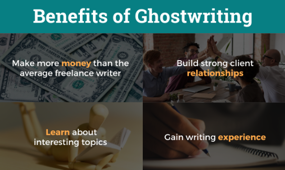 Ghostwriting benefits