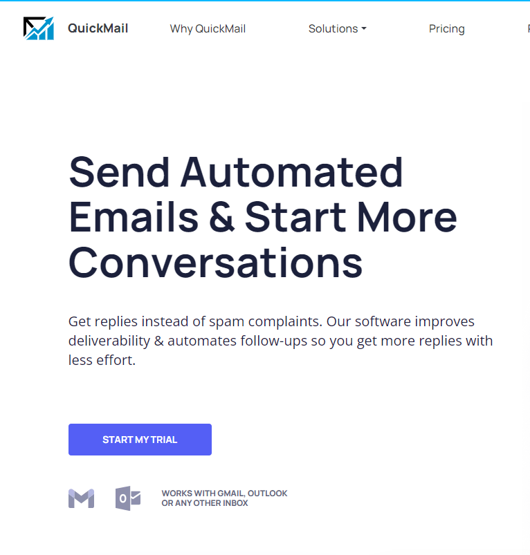 Quickmail website