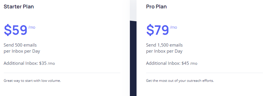 Quickmail pricing