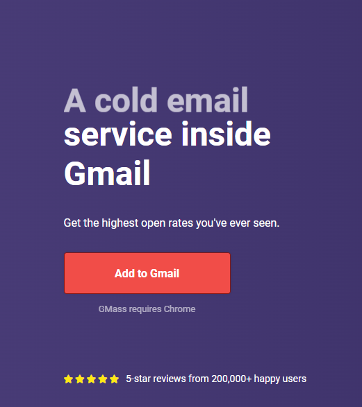 GMass is an email plugin within Gmail