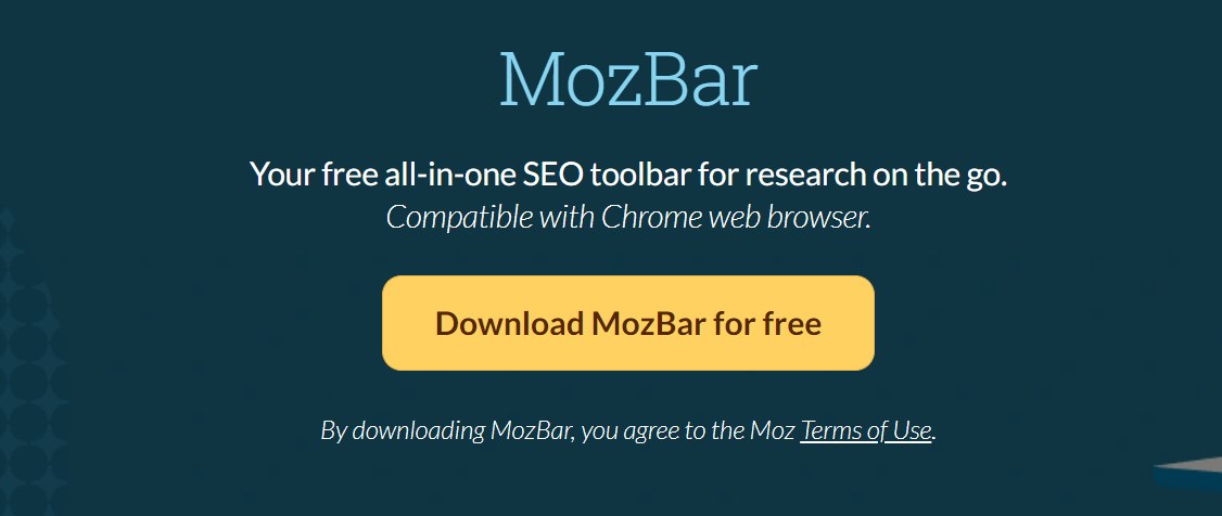 Determining the authority of a domain with Mozbar