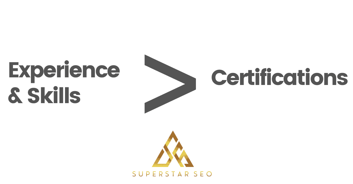 Do you need a certification to become an SEO freelancer