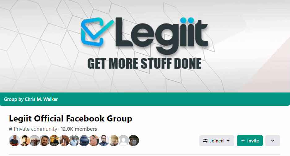 LEgiit review Facebook group